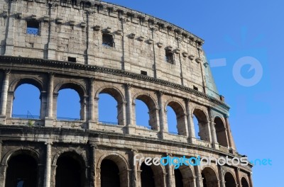 Colosseum In Rome, Italy Stock Photo