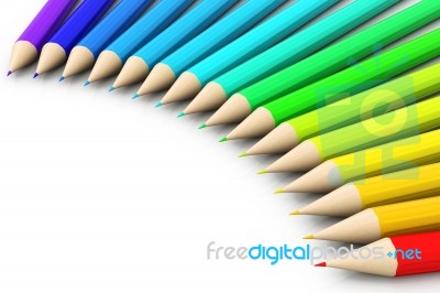 Colour Pencils Stock Image