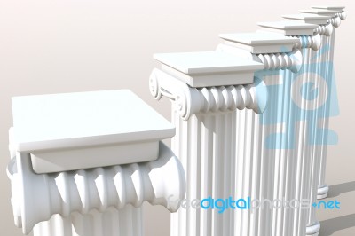 Columns Stock Image