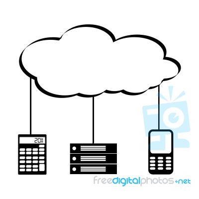 Communication Symbols Stock Image