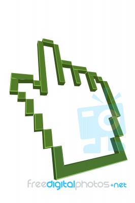 Computer Cursor Stock Image