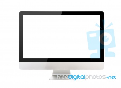 Computer Display Stock Image