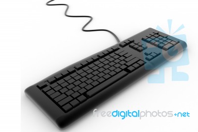 Computer Keyboard Stock Image