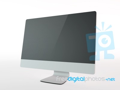 Computer Monitor Stock Image