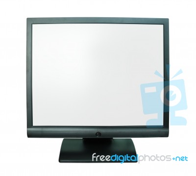 Computer Monitor Stock Photo