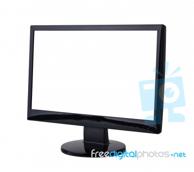 Computer Monitor Stock Photo