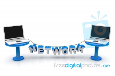 Computer Network Stock Image