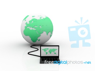 Computer Network Stock Image