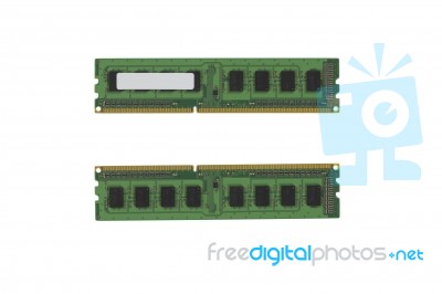 Computer Ram Stock Photo