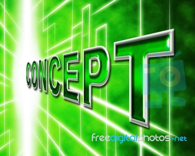 Concept Idea Shows Inventions Concepts And Ideas Stock Image