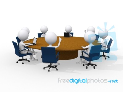 Concept Of Business Meeting Stock Image