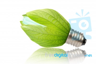 Concept Of Saving Energy Stock Photo