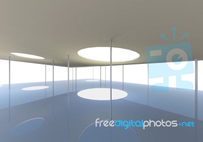 Conceptual Architecture Stock Photo