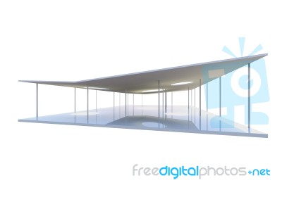 Conceptual Modern Architecture Stock Image