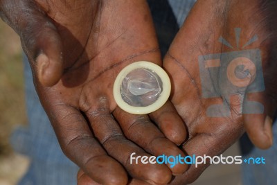 Condom Stock Photo