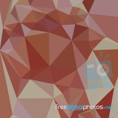 Congo Pink Abstract Low Polygon Background Stock Image