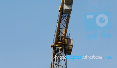 Construction Of A Residential Building In A Building Stock Photo