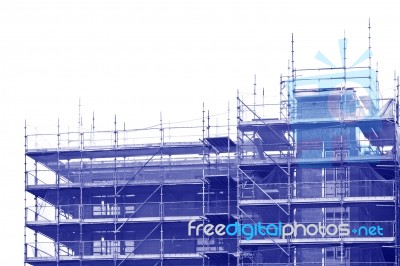 Construction Site Stock Photo