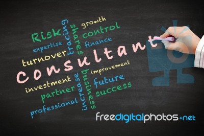 Consultant Concept Ideas Stock Image