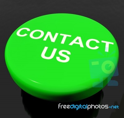 Contact Us Button Stock Image