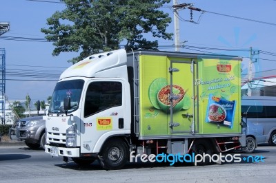 Container Truck Stock Photo