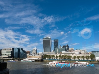 Contemporary Architecture In The City Of London Stock Photo