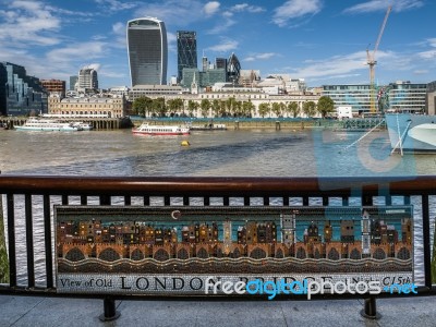 Contemporary Architecture In The City Of London Stock Photo