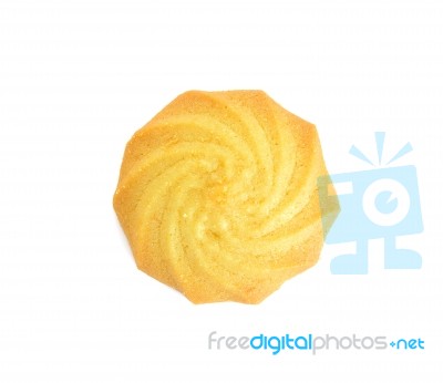 Cookies Isolated On The White Background Stock Photo