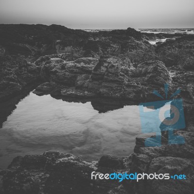 Coolum Beach At The Sunshine Coast Stock Photo