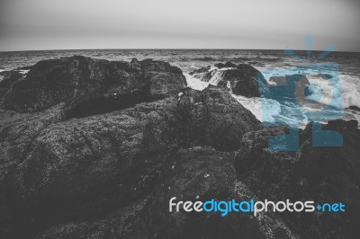 Coolum Beach At The Sunshine Coast Stock Photo