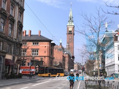 Copenhagen In The Denmark Stock Photo