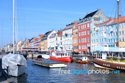 Copenhagen In The Denmark Stock Photo