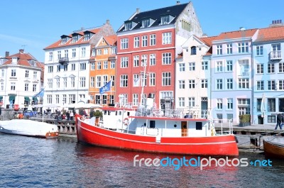 Copenhagen In The Denmark Stock Photo