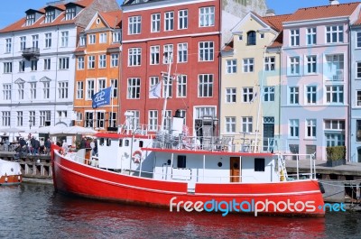 Copenhagen In The Denmark Stock Photo