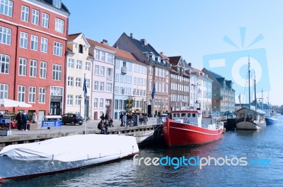 Copenhagen In The Denmark Stock Photo