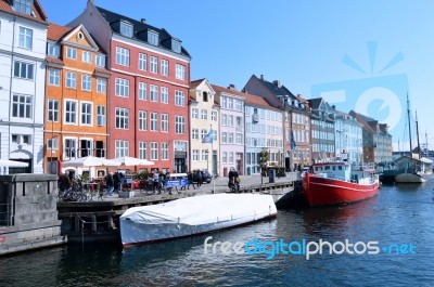 Copenhagen In The Denmark Stock Photo