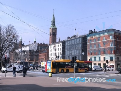 Copenhagen In The Denmark Stock Photo