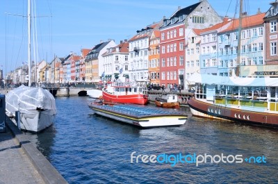 Copenhagen In The Denmark Stock Photo