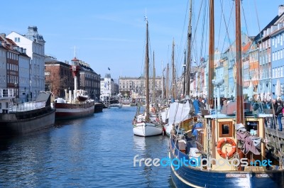 Copenhagen In The Denmark Stock Photo