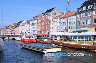 Copenhagen In The Denmark Stock Photo