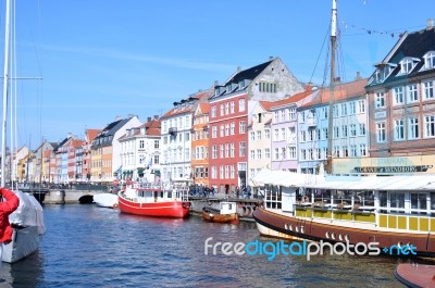 Copenhagen In The Denmark Stock Photo