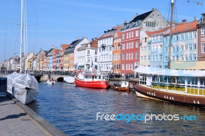 Copenhagen In The Denmark Stock Photo