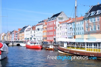 Copenhagen In The Denmark Stock Photo