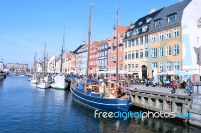 Copenhagen In The Denmark Stock Photo