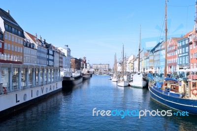 Copenhagen In The Denmark Stock Photo