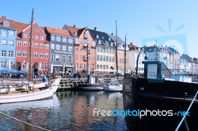 Copenhagen In The Denmark Stock Photo