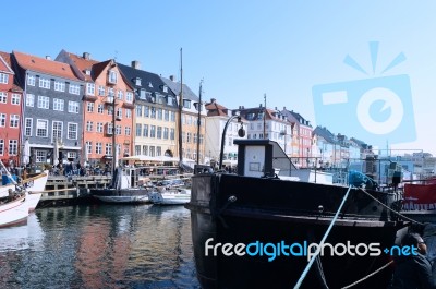 Copenhagen In The Denmark Stock Photo