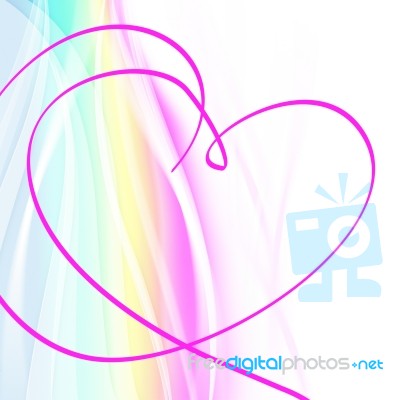 Copyspace Background Represents Valentine Day And Backdrop Stock Image