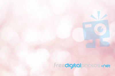 Coral Pink Bokeh Background Stock Photo