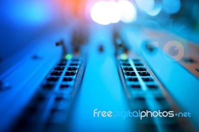 Core Switch Technology In Network Room Place Stock Photo